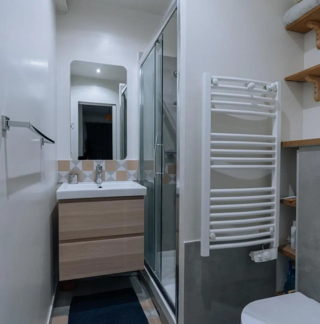 شقة Luminous Parisian-style 1bd Apartmentbelleville *