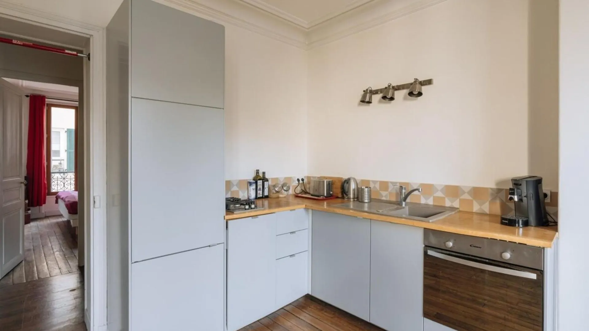 Luminous Parisian-style 1bd Apartmentbelleville